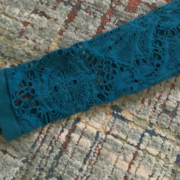 FREE PEOPLE LACE BODYCON DRESS - Picture 5 of 10